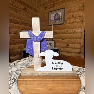 Worthy Is The Lamb Easter Decor